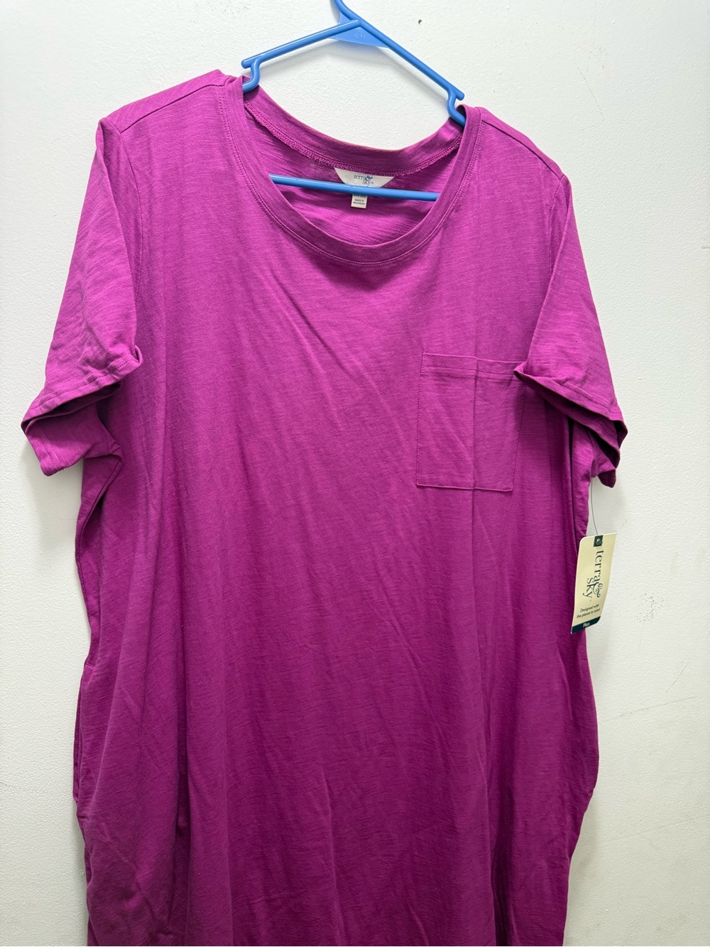 Terra & Sky T-shirt Dress w/ Pockets